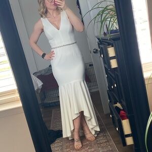 NWOT Dress the population gown